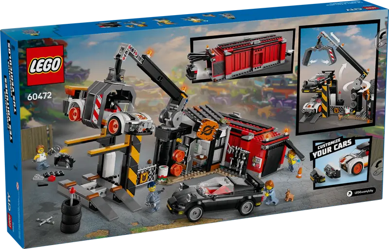 LEGO City - Ferraille avec voitures