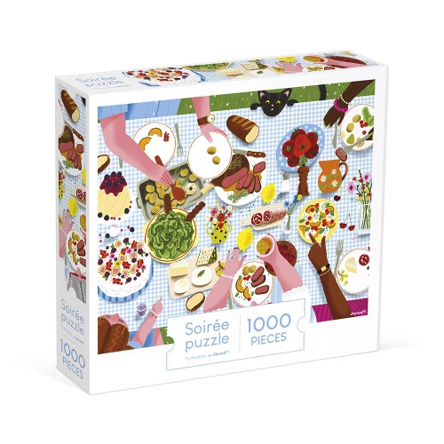 Puzzle 1000 pièces - Repas de famille  (copie)