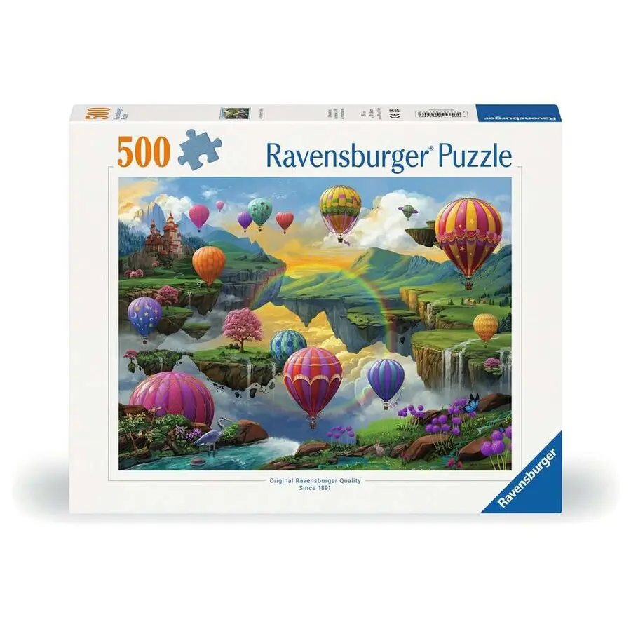 Puzzle 500 p - La vallée des montgolfières