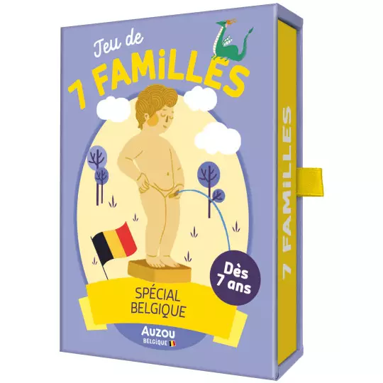 Auzou - Jeu des 7 familles spécial Belgique