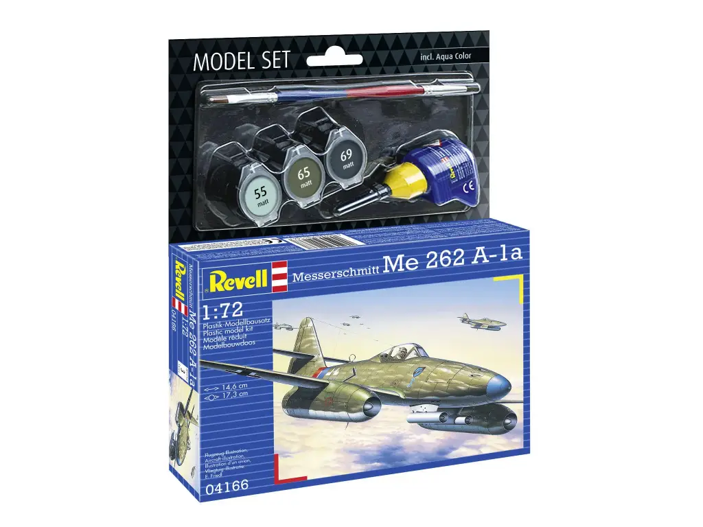 Maquette Messerschmitt Me 262 A1a Model Set