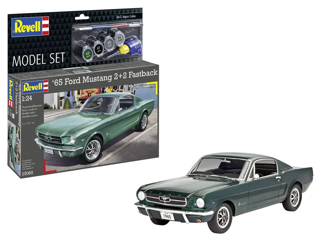 Maquette 1965 Ford Mustang 2+2 Fastback