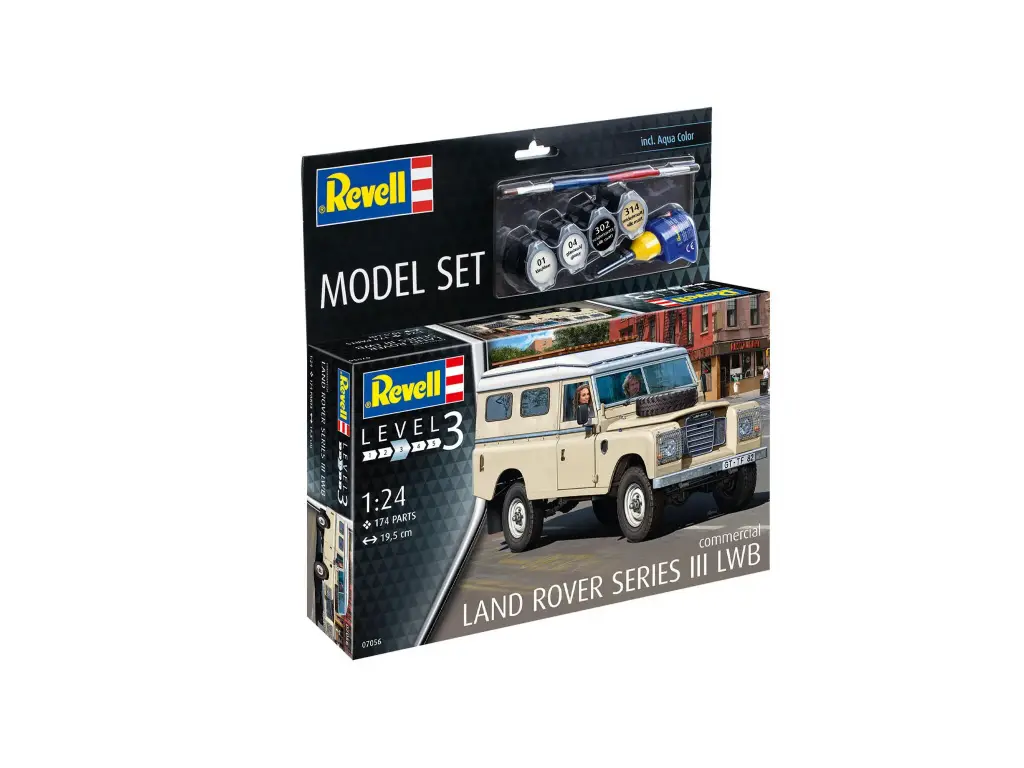 Maquette Land Rover Series III LWB