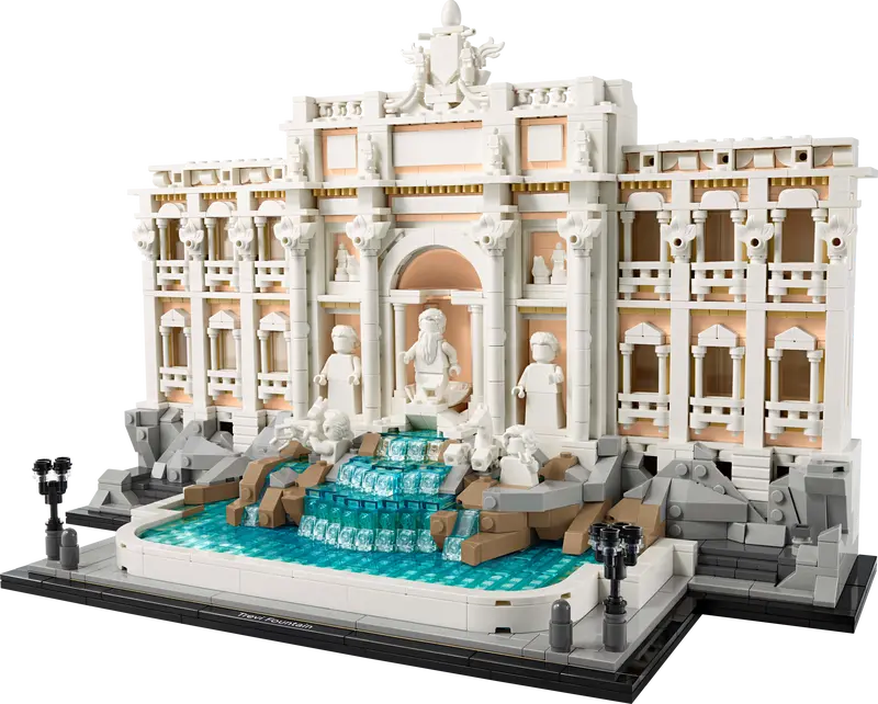 Lego architecture - Fontaine de Trevi Rome 