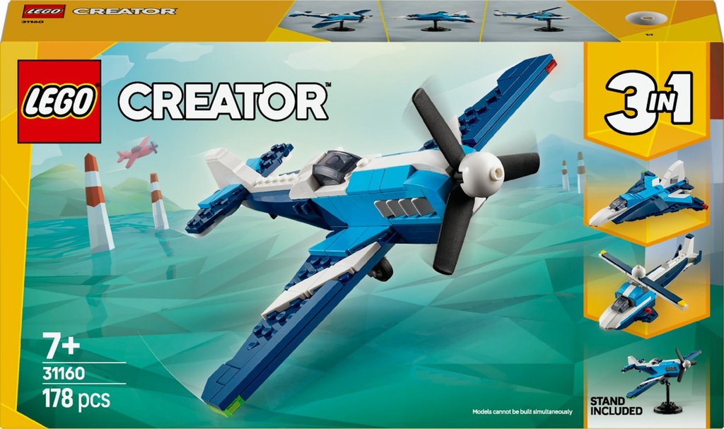 LEGO Creator - Aéronef : l’avion de course