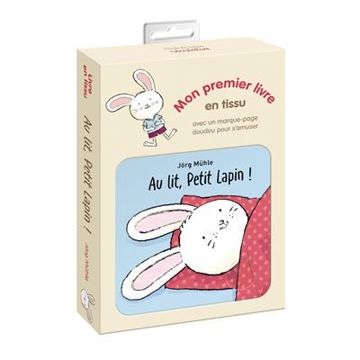 Livre en tissu - Au Lit, Petit Lapin