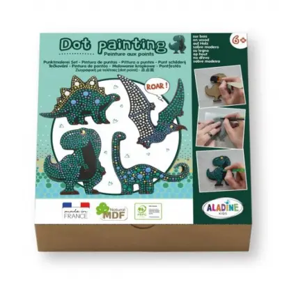 Aladine - Peinture aux points Dino