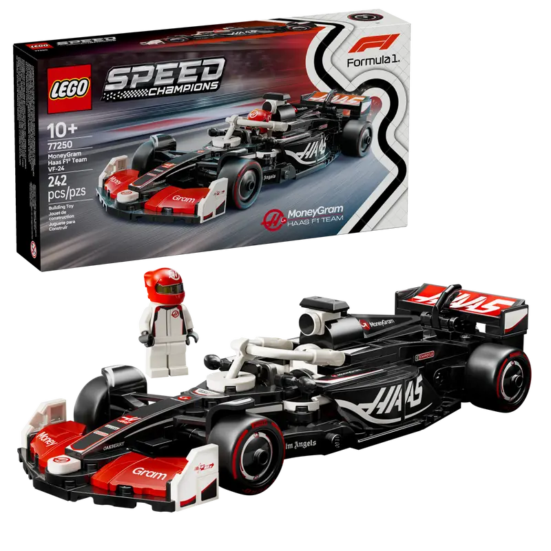 Lego Speed - La voiture de course de Formule 1 MoneyGram Haas Team 77250