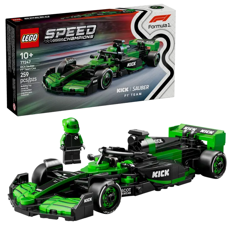 Lego Speed - La voiture de course de Formule 1 KICK Sauber Team C44