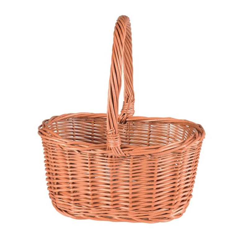 Panier en osier - Cesto in Vimini Con Grande Manico