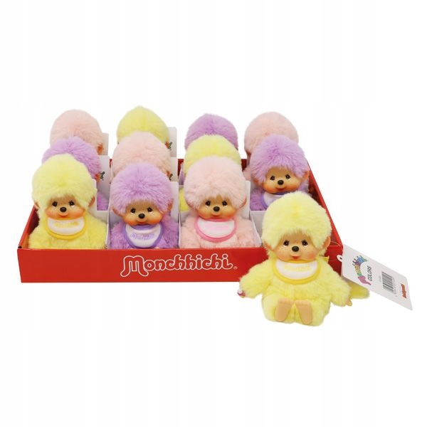 monchhichi Petite peluche Kiki pastel 