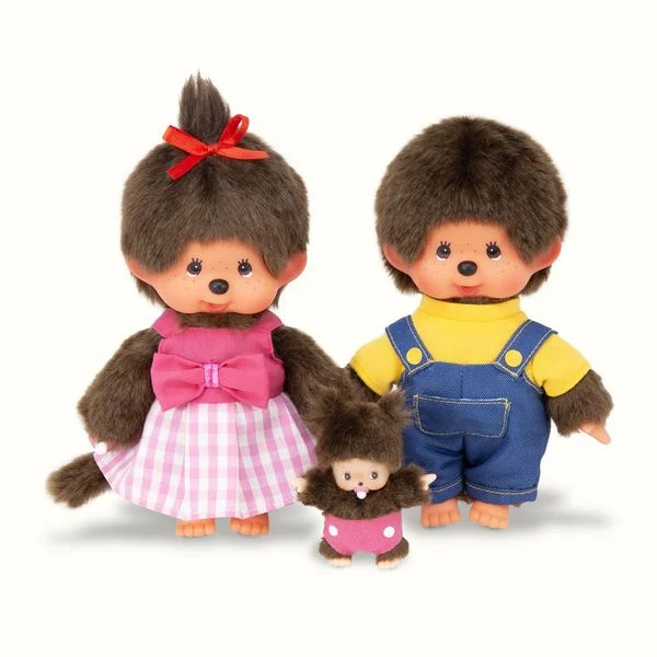 monchhichi 20cm Ensemble familial