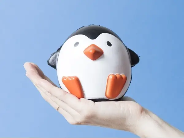 Balle antistress Squishy déformables - Pingouin