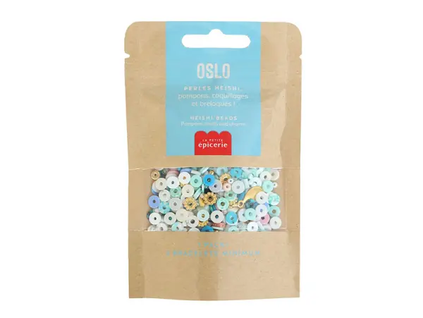 Mélange de perles heishi et de breloques - Oslo