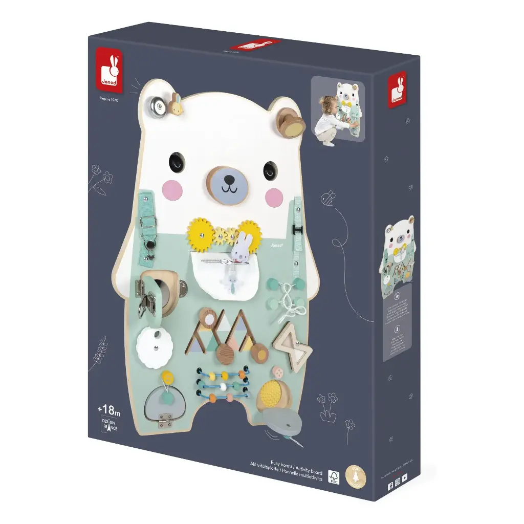 Panneau d'activités 1,5 ans