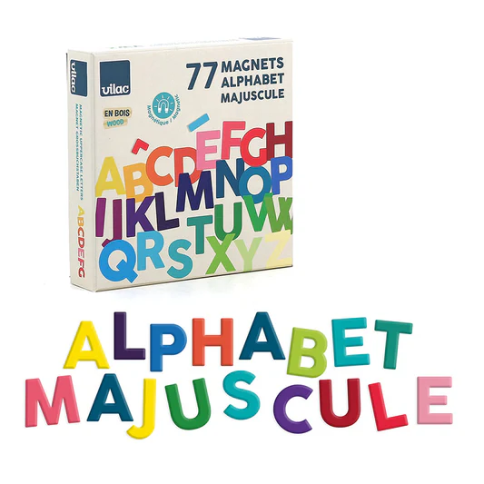 VILAC- MAGNETS ALPHABET MAJ