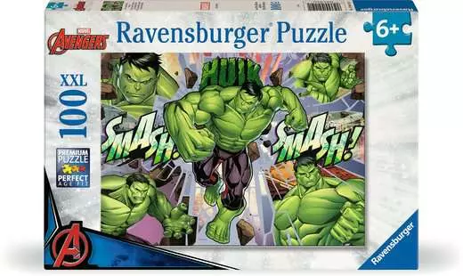 Puzzle 100 pcs XXL - Avenger Hulk 