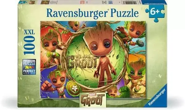 Puzzle 100 pcs XXL - Groot Marvel