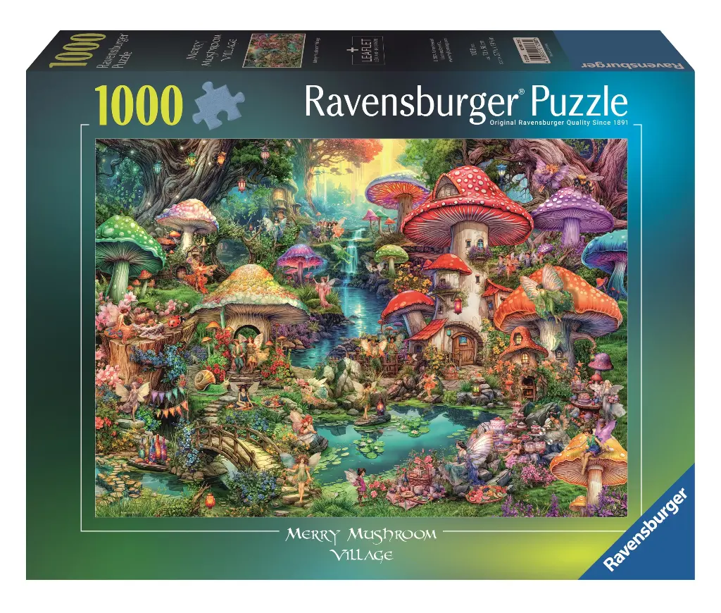 120012580 - Puzzle 1000 p - Village Champignon