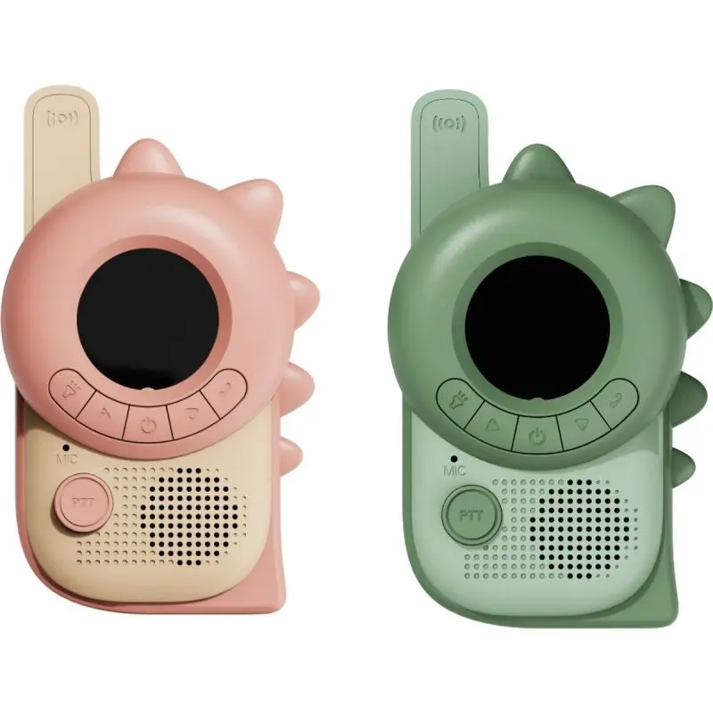 Talkie Walike Dino Pink - Dino Green