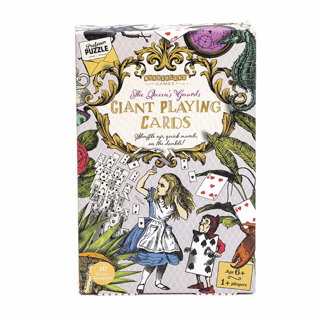 Cartes géantes - Alice au pays des merveilles