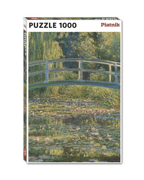 Piatnik puzzle 1000 pieces - Monet - Le pont Japonais