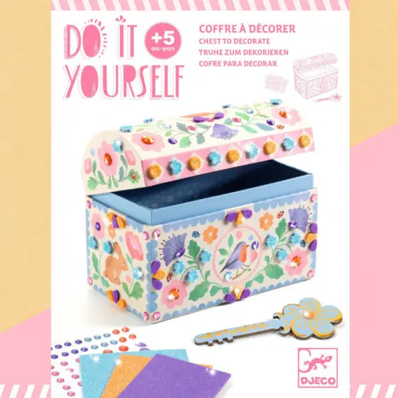 Coffre à décorer DIY