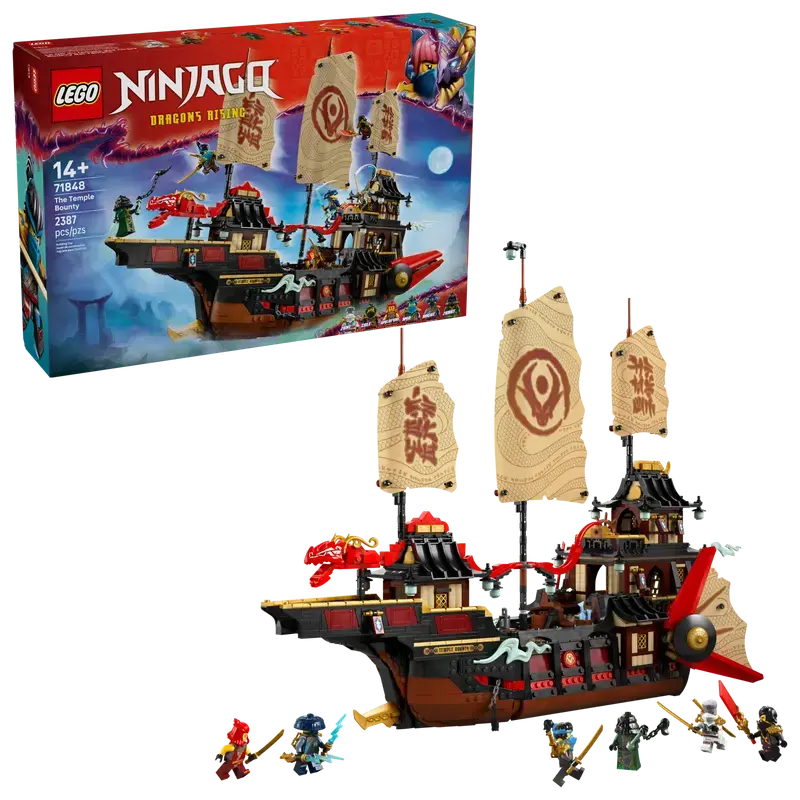  LEGO Ninjago 71848 - Le temple Bounty