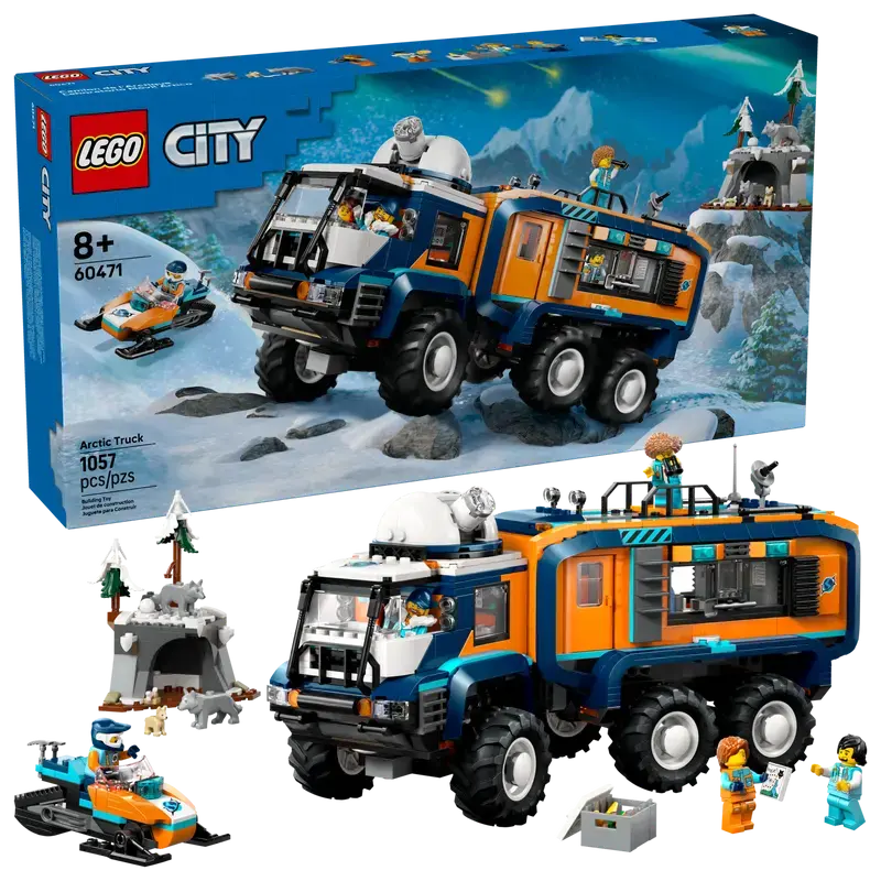  LEGO city - Le camion scientifique des explorateurs en Arctique 