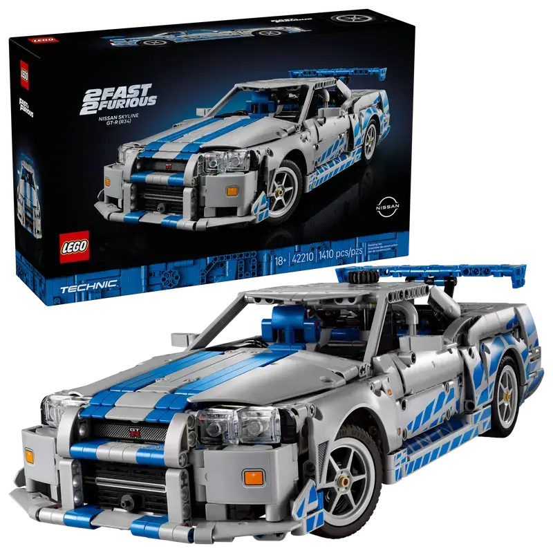  LEGO Technic - Voiture Nissan Skyline GT-R (R34) 2 Fast 2 Furious