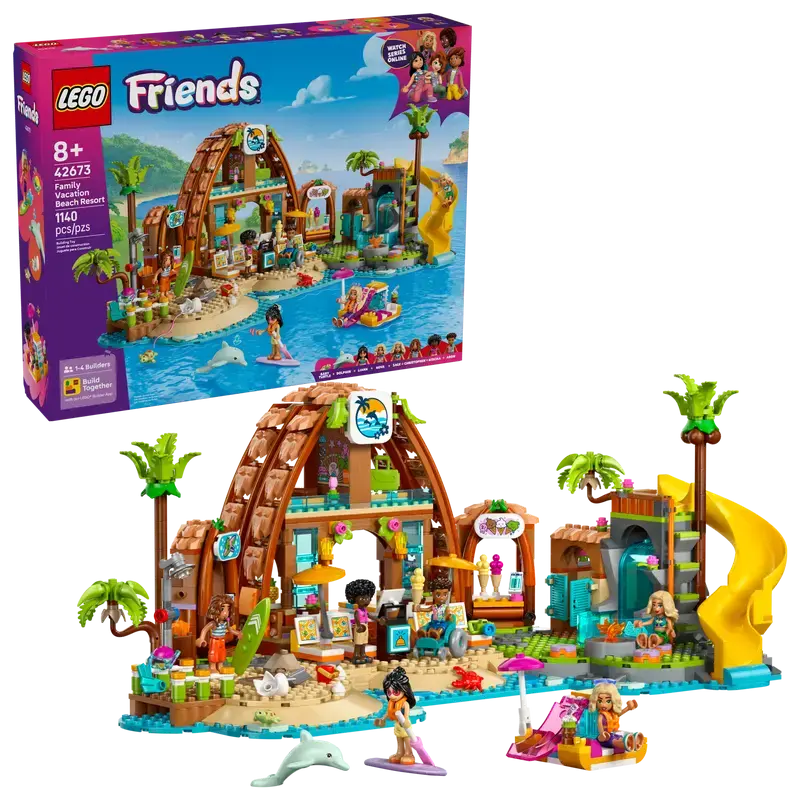  LEGO Friends - Vacances à l’hôtel de la plage