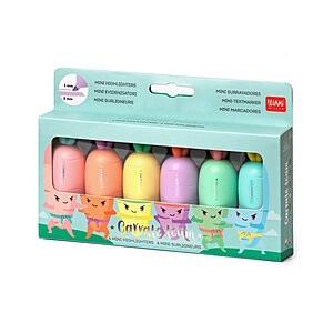 Set de 6 Mini Surligneurs - Carrate Team