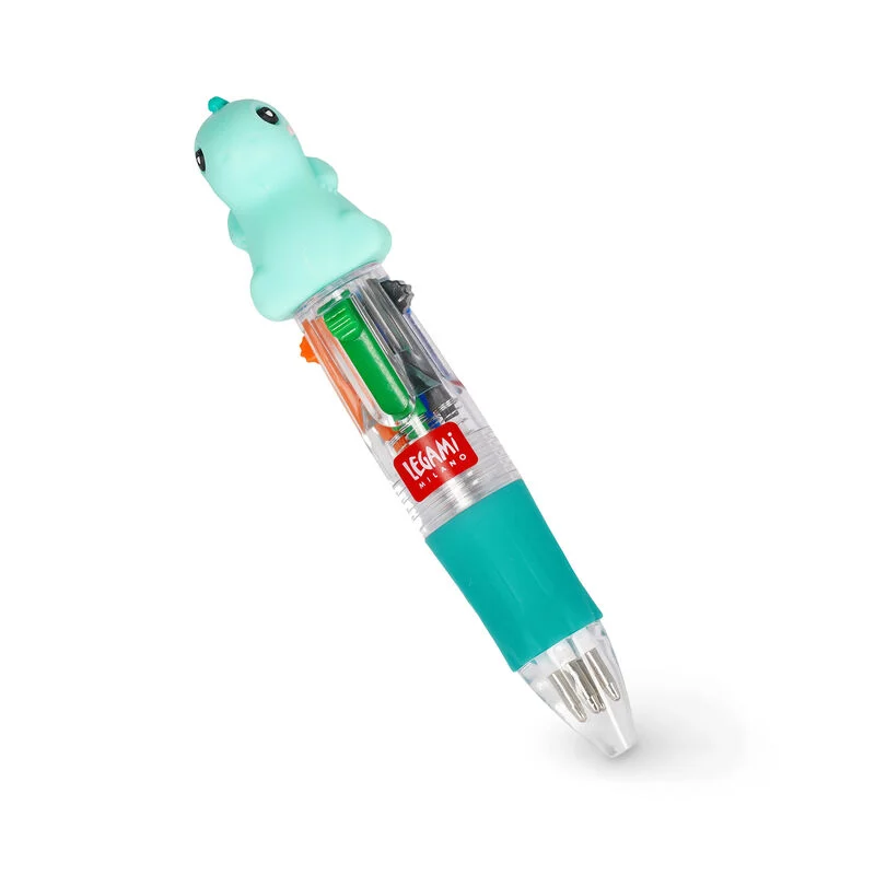 Stylo 4 couleurs - dino