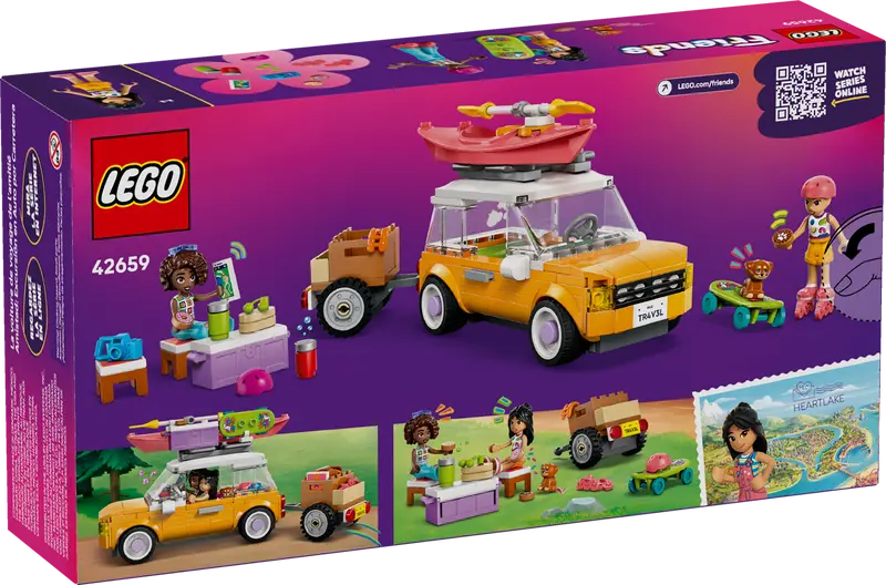 LEGO Friends - Voiture de Voyage Aventure entre Amies