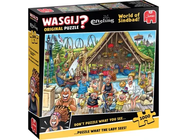 Puzzle wasgij Original Efteling - Le monde de Sinbad ! (1000 pièces)