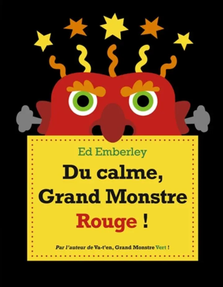 Kaleidoscope - Du calme, Grand monstre Rouge! de Ed Emberley