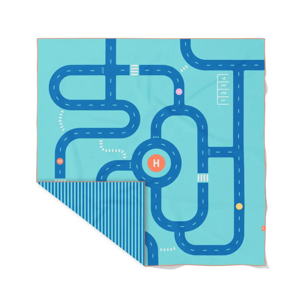 Serviette de jeu XL - Road