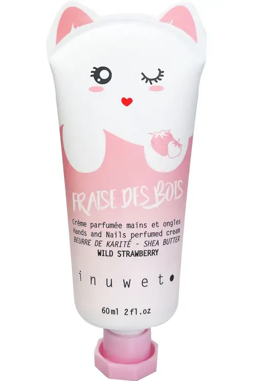 Inuwet - Crème main - Fraise des bois