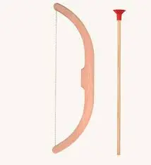 Set arc de jeu EASY/DRAGON avec 3 flèches de sécurité et 3 cibles, 42cm