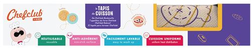 Tapis de cuisson Chefclub Kids