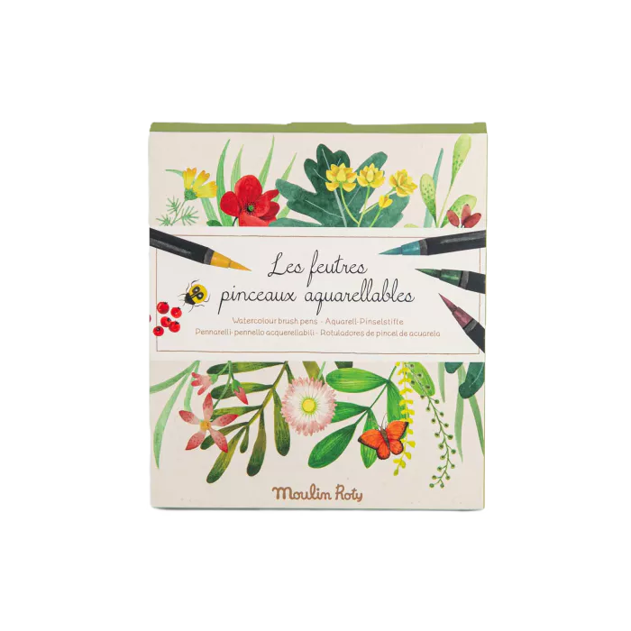 Les feutres pinceaux aquarellables