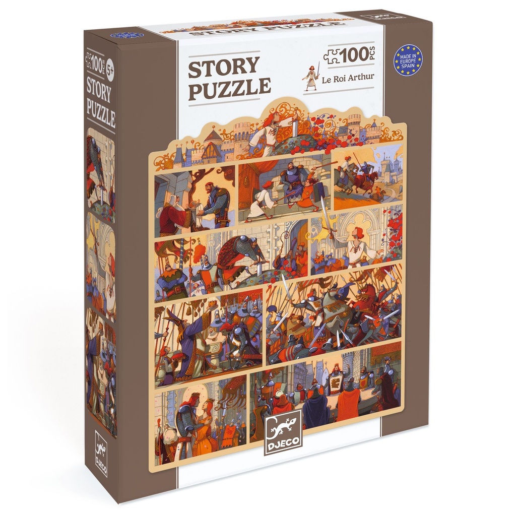 STORY PUZZLE - Le Roi Arthur - 100pcs