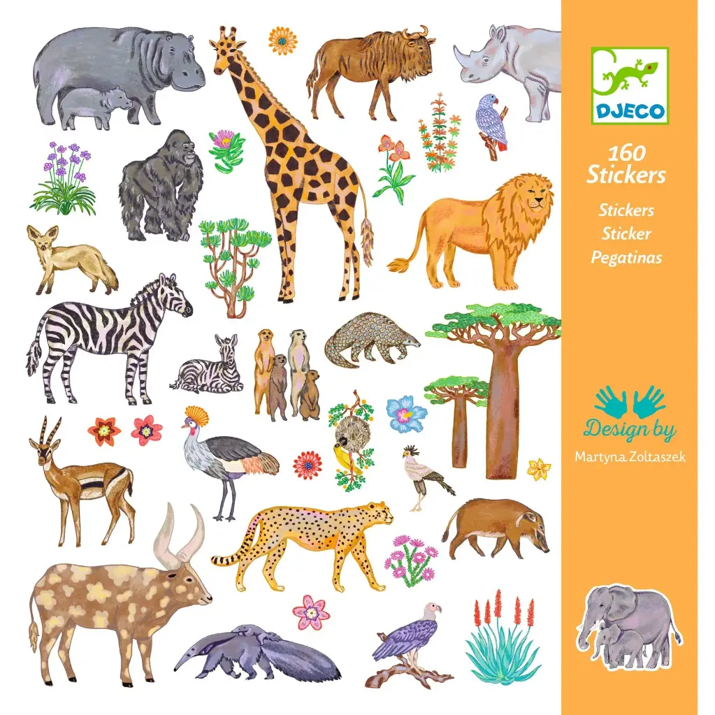 STICKERS PAPIER - Kenya - FSC MIX