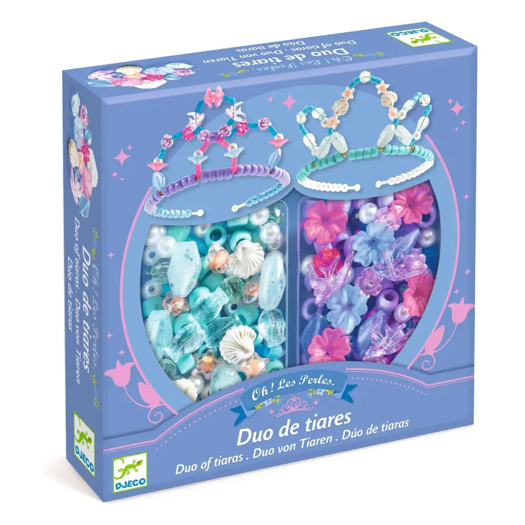 BIJOUX DUO - Duo de tiares, Bleu