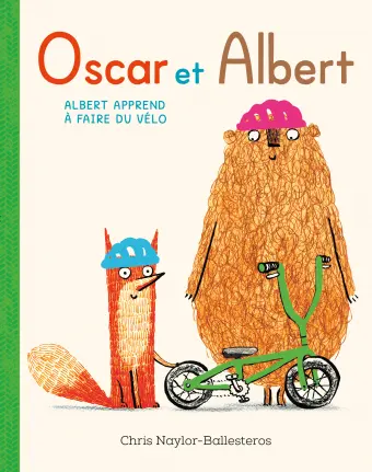 lutin poche - Oscar et Albert - Albert apprend à faire du vélo