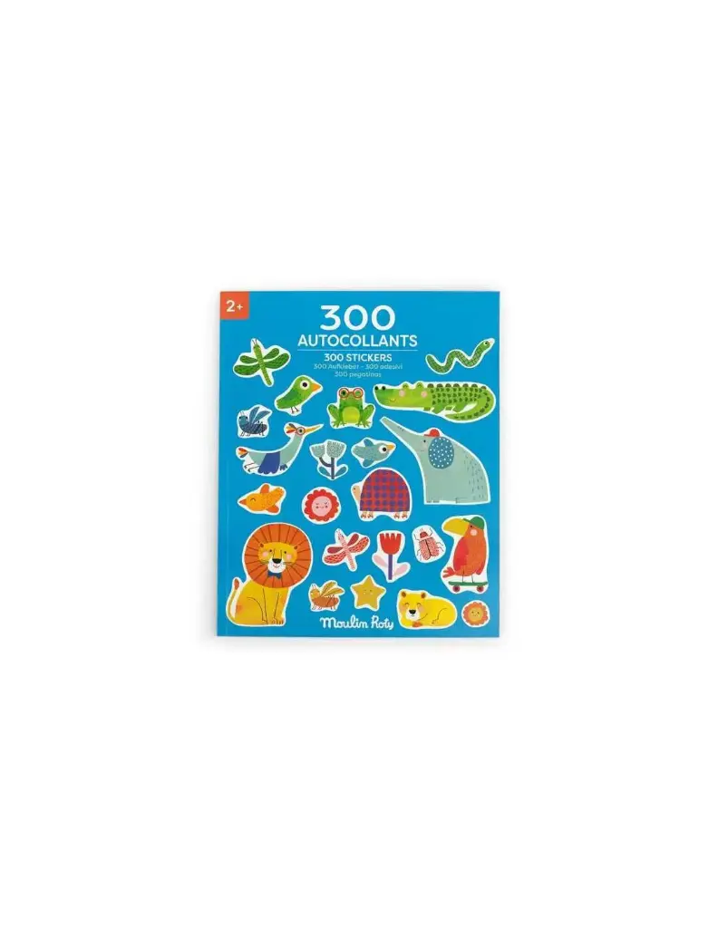 Cahier de 300 stickers - Les Toupitis