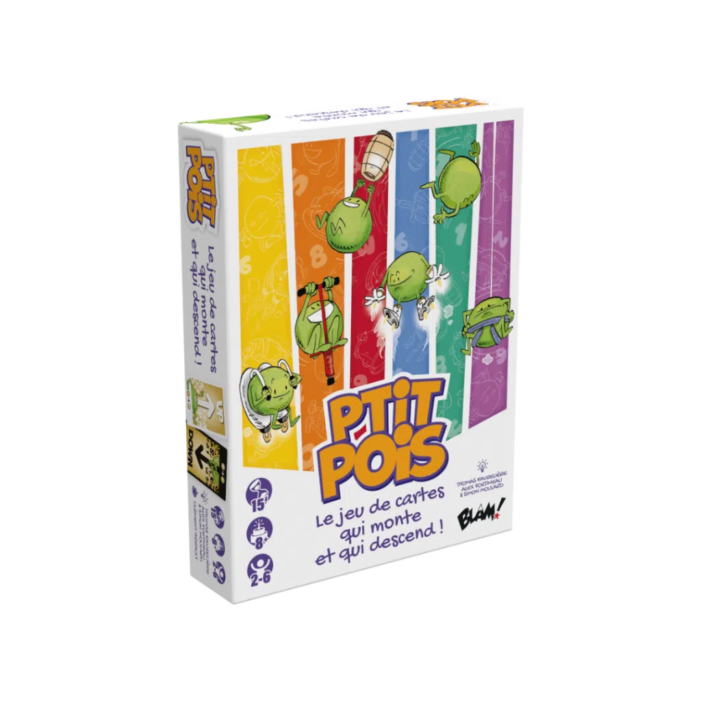 Ptit pois - le jeu de cartes qui monte et qui descend!
