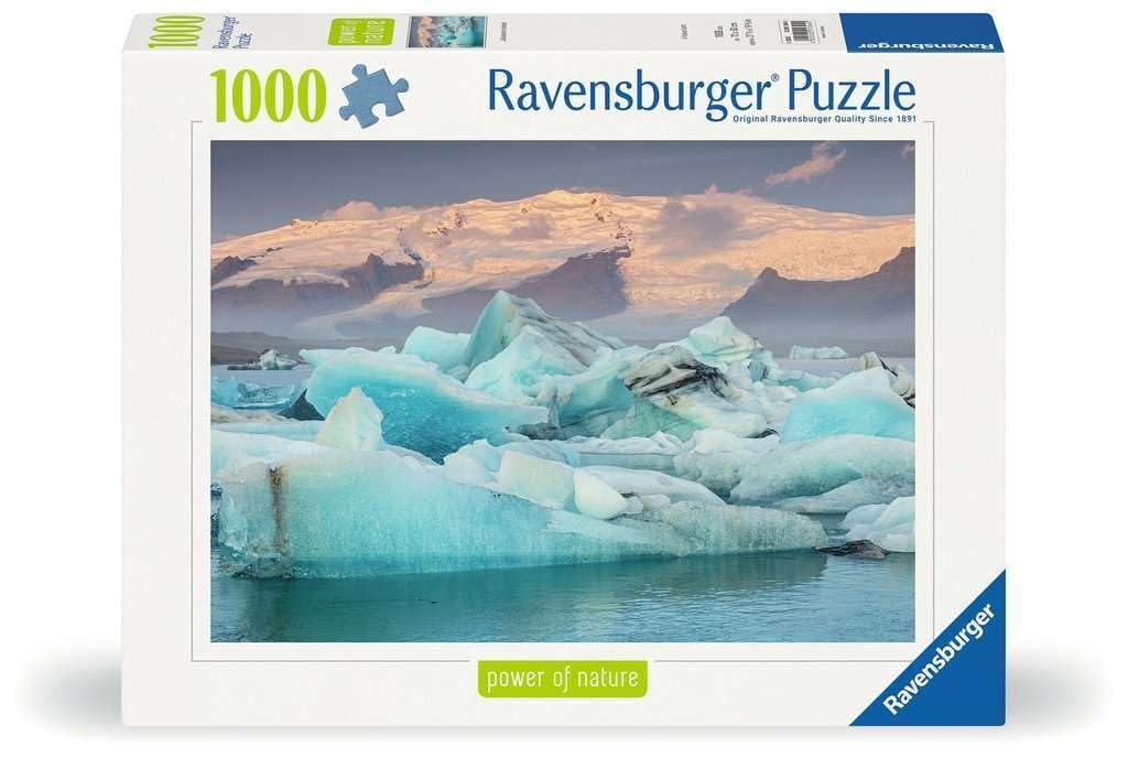 Puzzle 1000pcs - Power of nature - Jökulsarlon Iceland