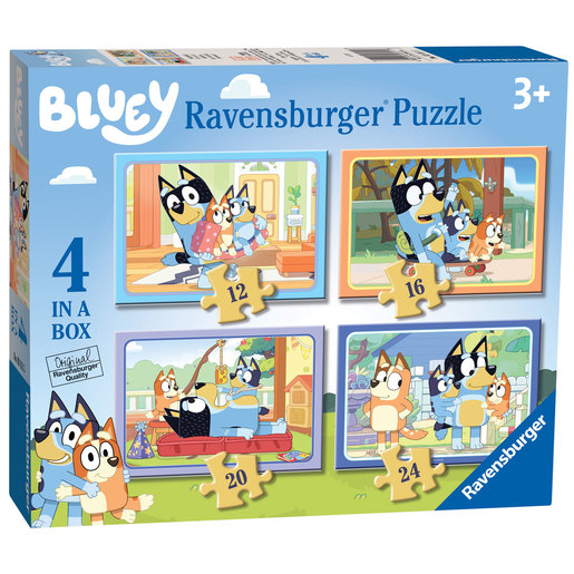 4 Puzzles - Bluey