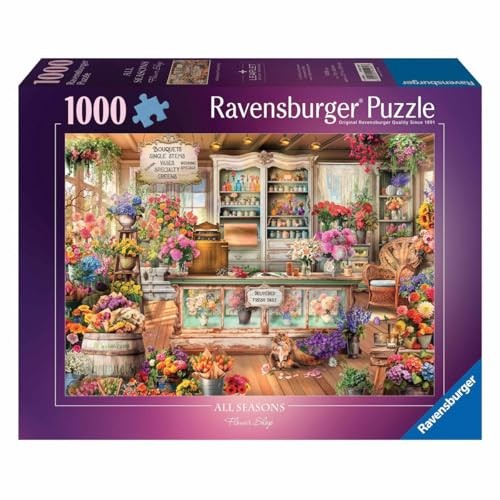 Puzzle 1000p - Magasin de fleurs
